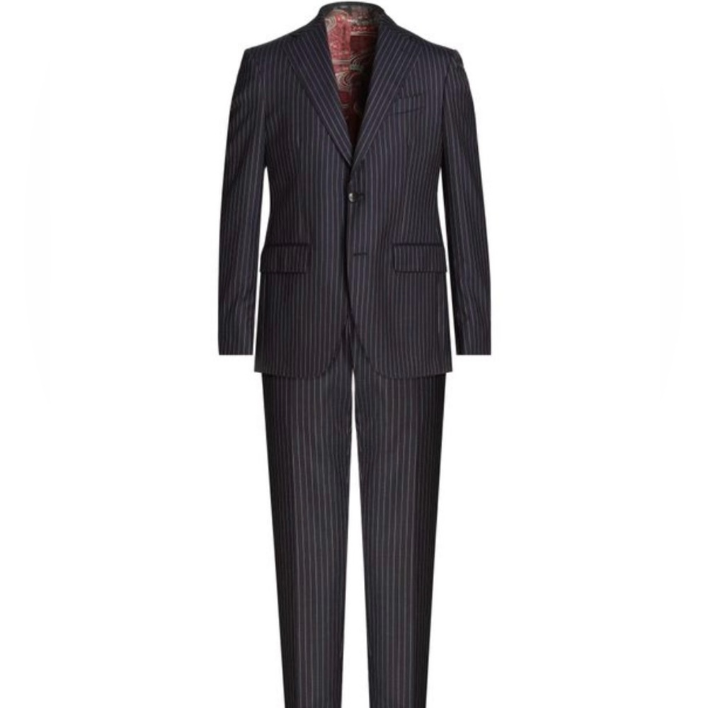 Etro men's 2 piece pinstripe suit